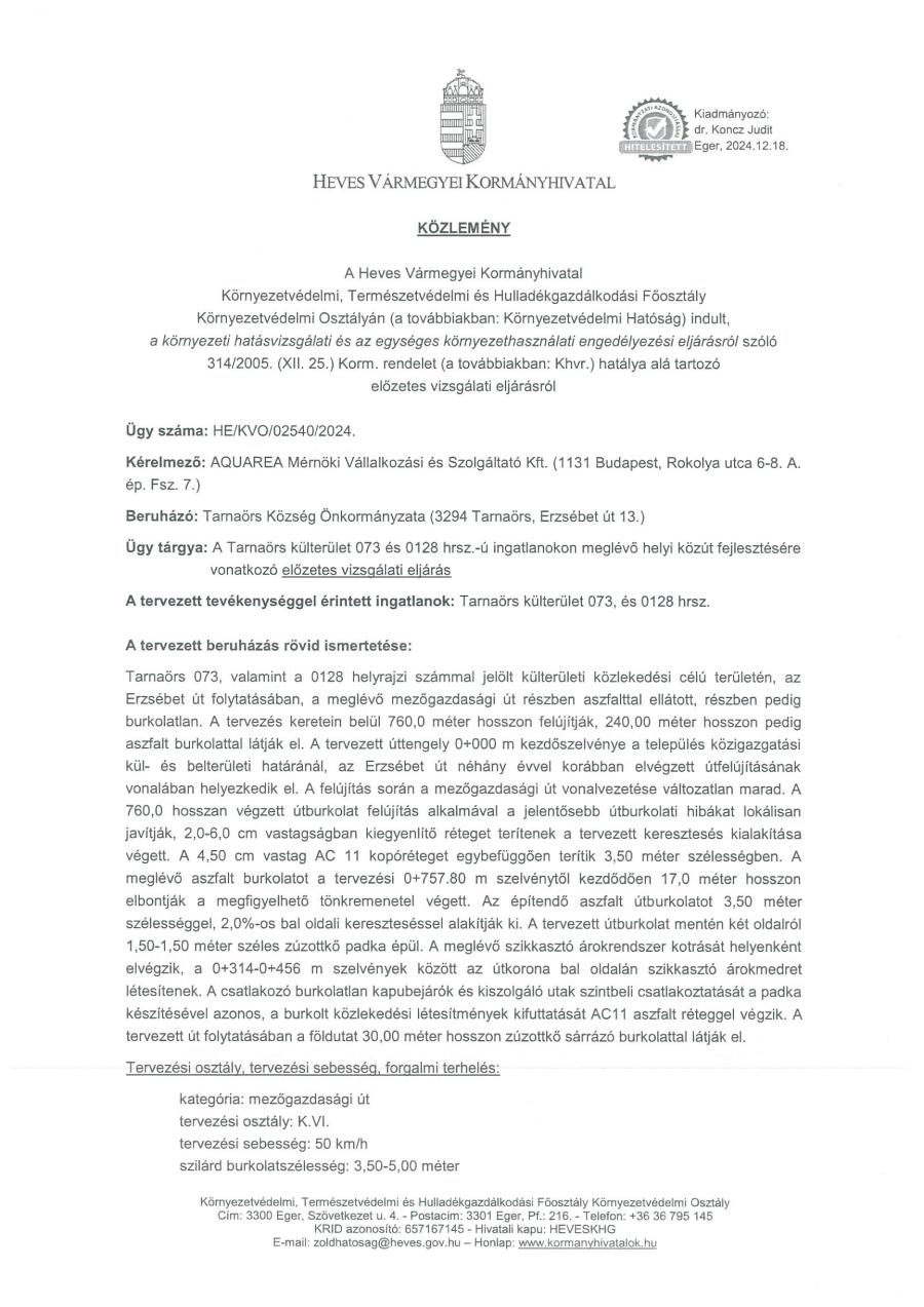 kozlemeny_kozut_fejlesztesere_vonatkozo_elozetes_vizsgalati_eljarasrol_2024_12_19_1.jpg